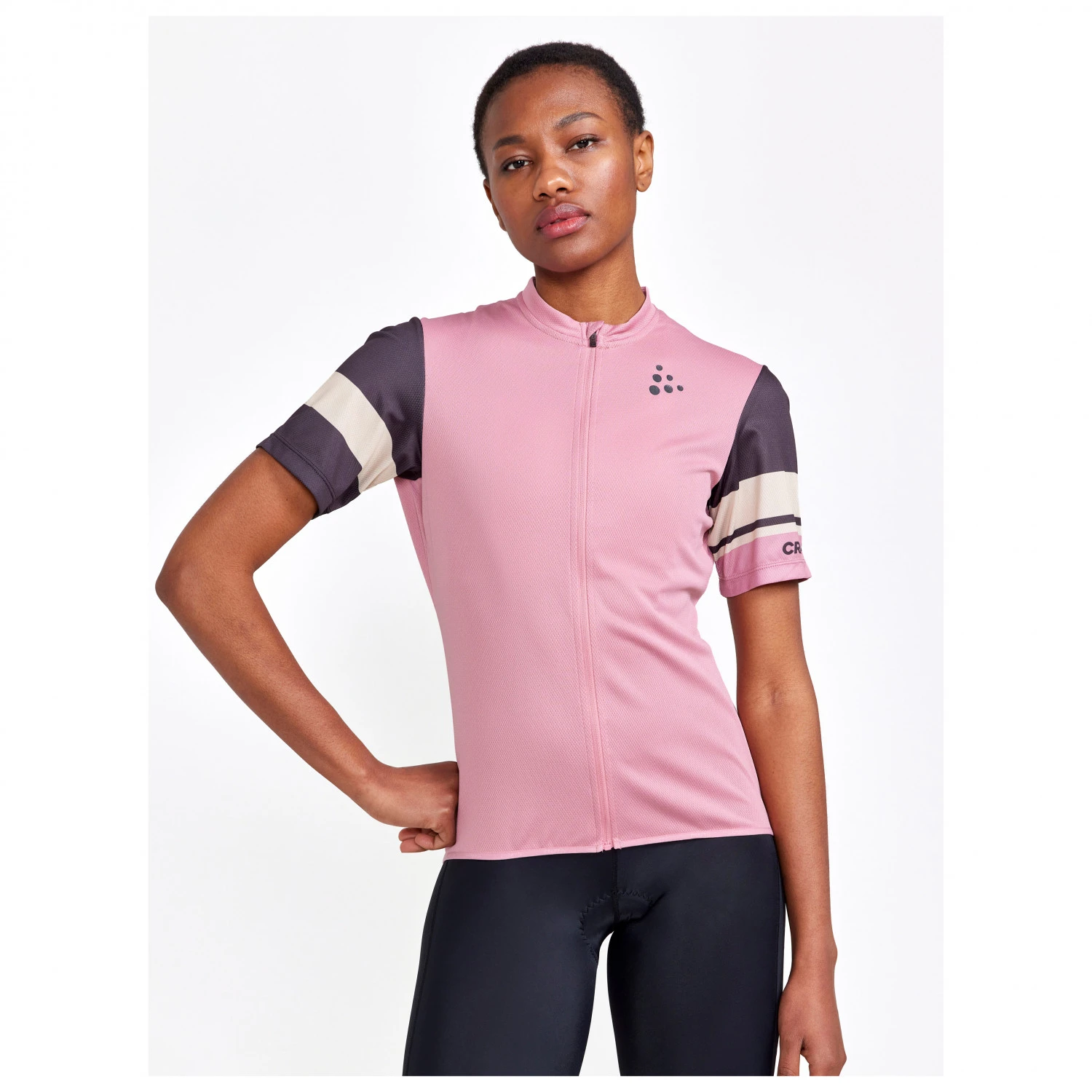 Craft - Women's Core Endurance Logo Jersey - Cycling Jersey 2 Craft - Women's Core Endurance Logo Jersey - Cycling Jersey - Image 2