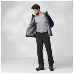 FJÄLLRÄVEN Fjällräven - HC Hydratic Trail Trousers - Waterproof Trousers -La Sportiva Store fjaellraeven hc hydratic trail trousers waterproof trousers detail 3