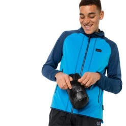 Jack Wolfskin - Rainy Day Pants - Waterproof Trousers -La Sportiva Store jack wolfskin rainy day pants waterproof trousers detail 4