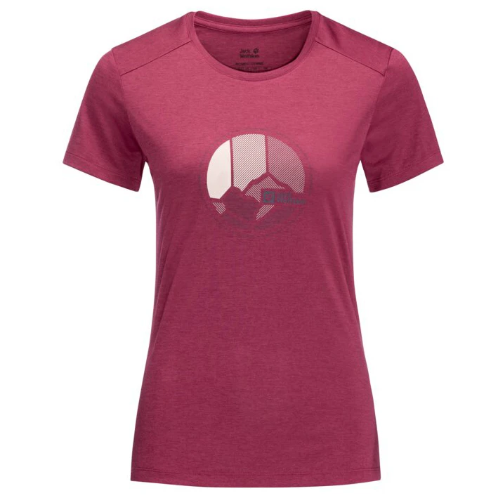 Jack Wolfskin - Women's Crosstrail Graphic - Sport Shirt 5 Jack Wolfskin - Women's Crosstrail Graphic - Sport Shirt - Image 5