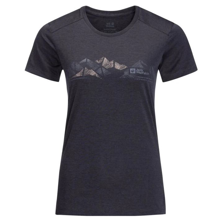 Jack Wolfskin - Women's Crosstrail Graphic - Sport Shirt 6 Jack Wolfskin - Women's Crosstrail Graphic - Sport Shirt - Image 6