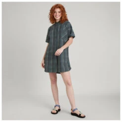 Kathmandu - Women's Sun-Scape UPF S/S Shirt Dress - Sport Shirt -La Sportiva Store kathmandu womens sun scape upf s s shirt dress sport shirt detail 4