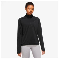 Nike - Women's Dri-FIT Pacer 1/4-Zip - Running Shirt -La Sportiva Store nike womens dri fit pacer 1 4 zip running shirt detail 3