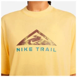 Nike - Women's Dri-FIT Trail Short-Sleeve - Running Shirt -La Sportiva Store nike womens dri fit trail short sleeve running shirt detail 3