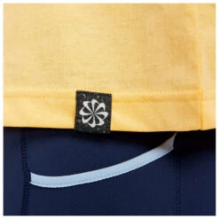 Nike - Women's Dri-FIT Trail Short-Sleeve - Running Shirt -La Sportiva Store nike womens dri fit trail short sleeve running shirt detail 4