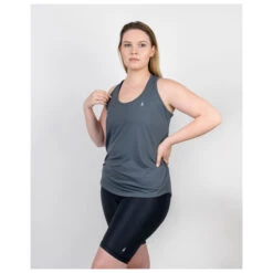 Front Page 18 Front Page -La Sportiva Store nikin womens treetop tanky active sport shirt detail 2