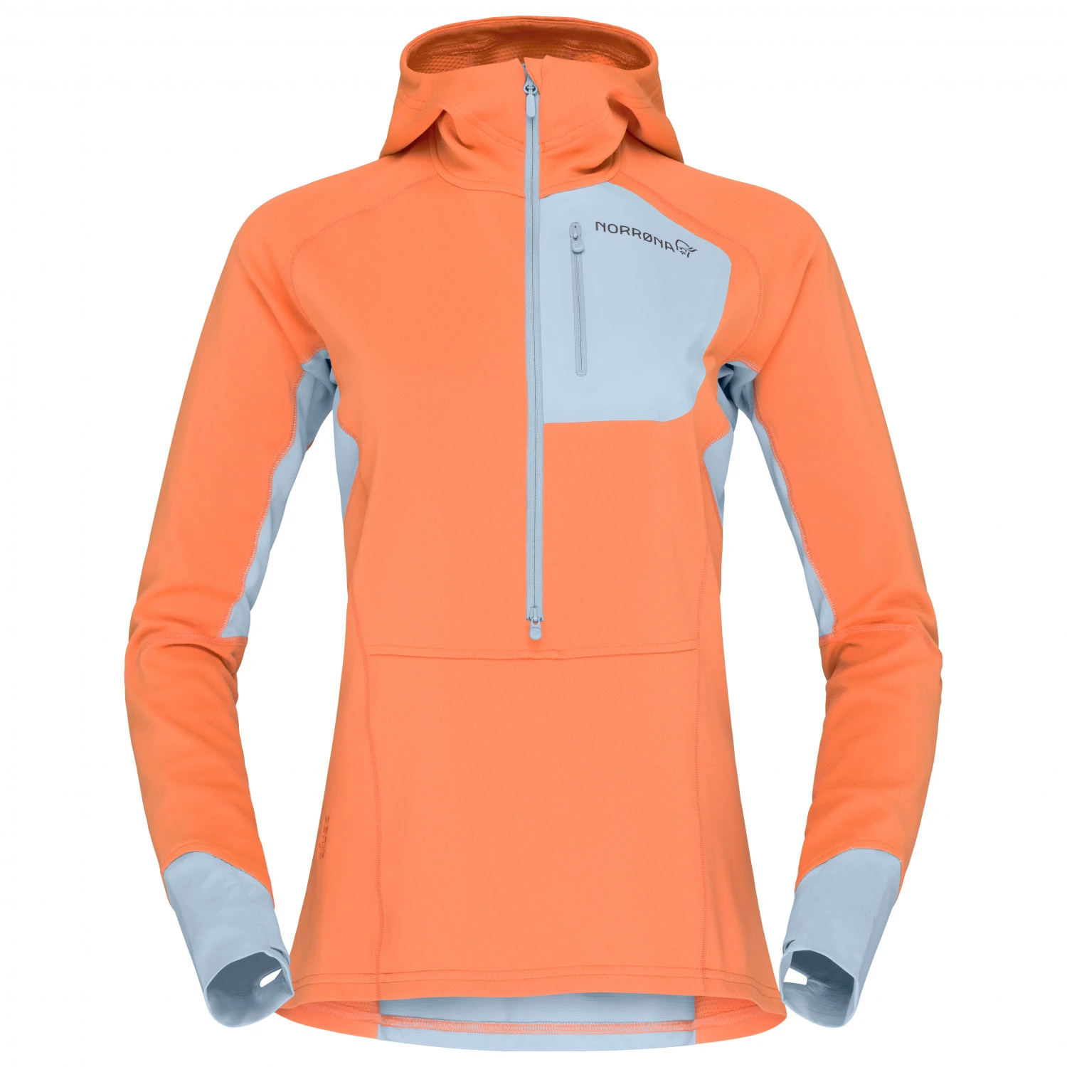 Norrøna - Women's Senja Warm1 Hood - Running Shirt 5 Norrøna - Women's Senja Warm1 Hood - Running Shirt - Image 5