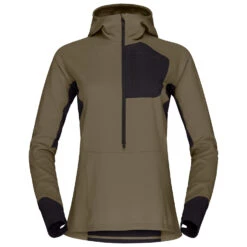 Norrøna - Women's Senja Warm1 Hood - Running Shirt