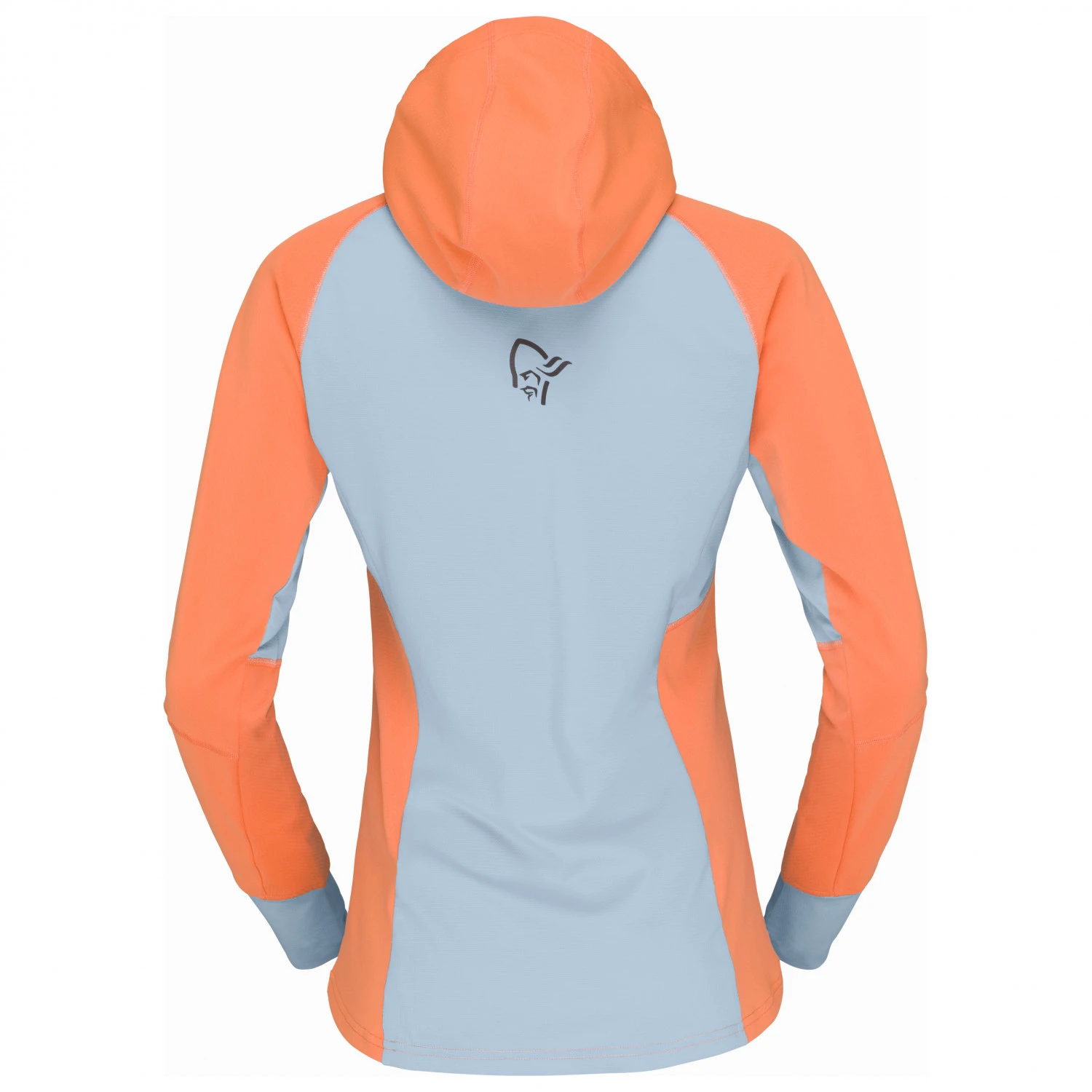 Norrøna - Women's Senja Warm1 Hood - Running Shirt 2 Norrøna - Women's Senja Warm1 Hood - Running Shirt - Image 2