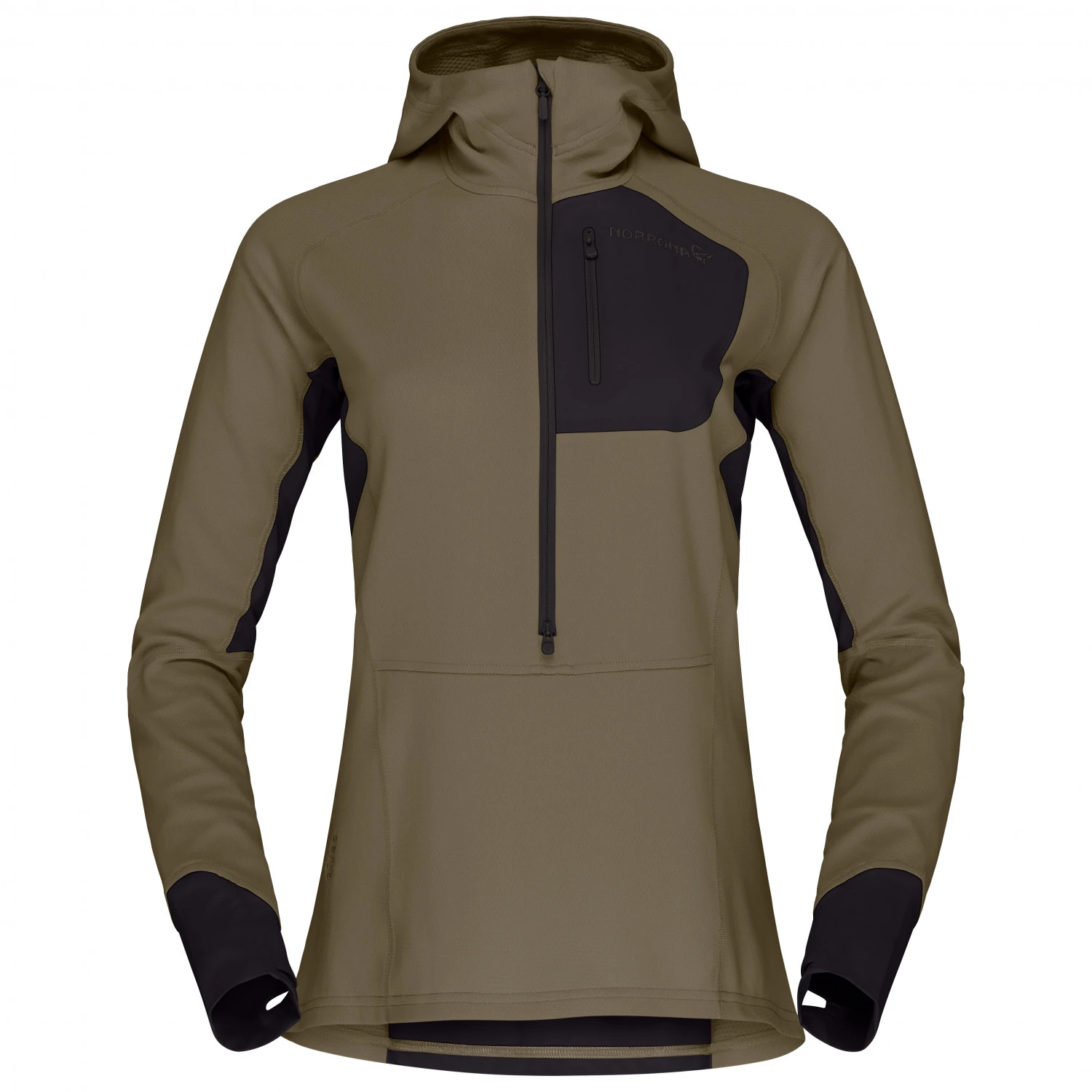 Norrøna - Women's Senja Warm1 Hood - Running Shirt 1 Norrøna - Women's Senja Warm1 Hood - Running Shirt