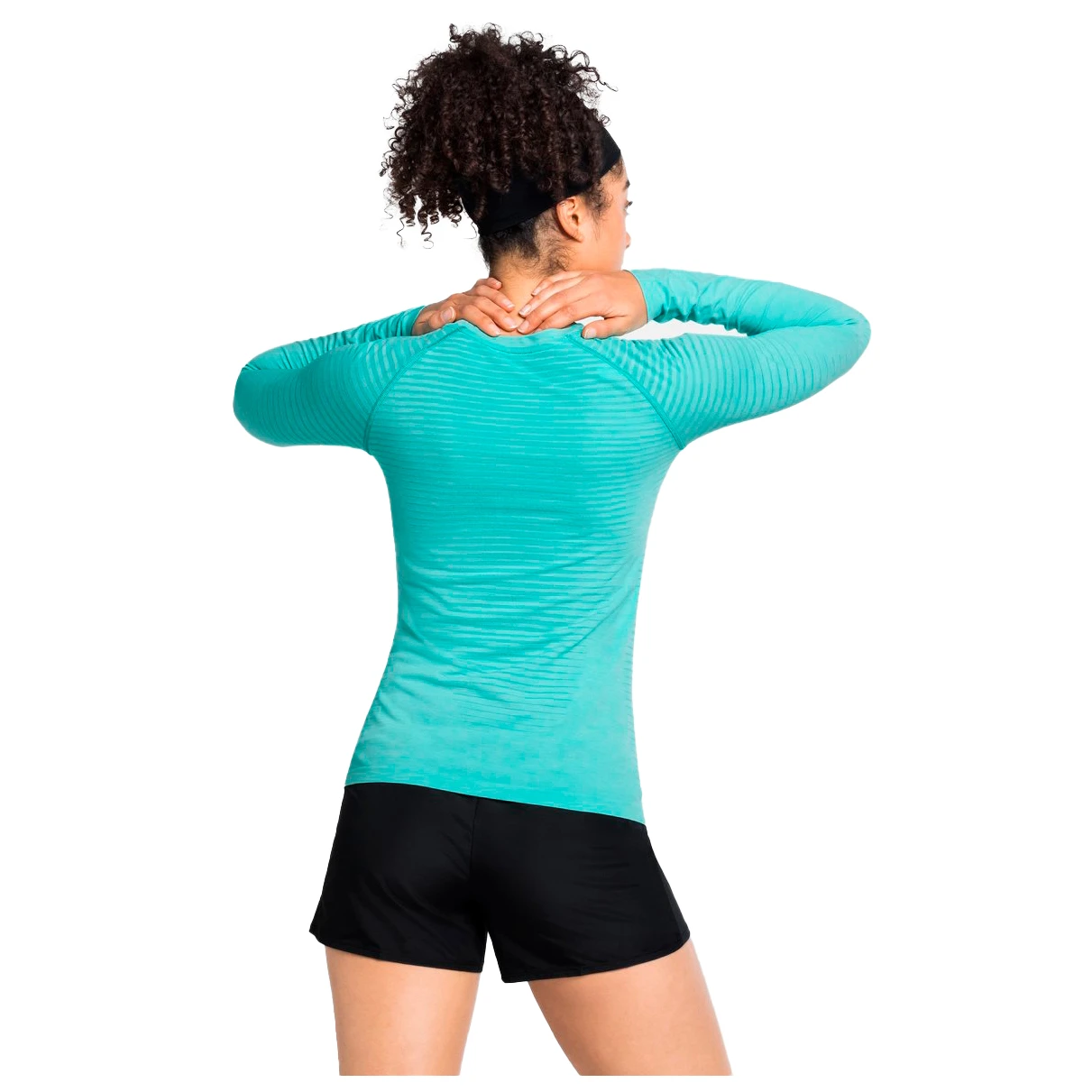 Odlo - Women's T-Shirt L/S Crew Neck Essential Seamless - Sport Shirt 4 Odlo - Women's T-Shirt L/S Crew Neck Essential Seamless - Sport Shirt - Image 4