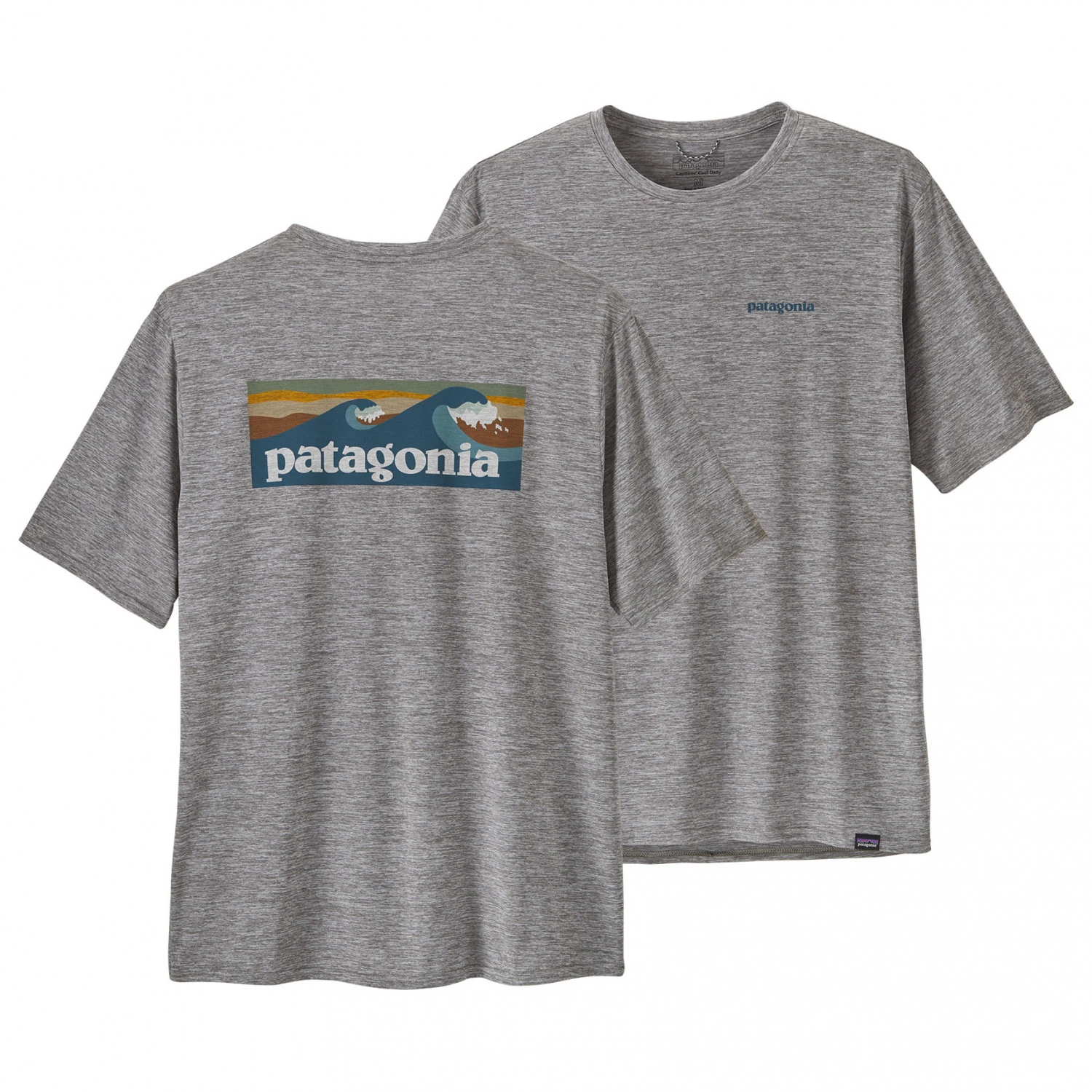 Patagonia - Cap Cool Daily Graphic Shirt Waters - Sport Shirt 3 Patagonia - Cap Cool Daily Graphic Shirt Waters - Sport Shirt - Image 3