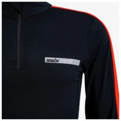 Swix - Roadline NTS Half Zip Baselayer Top - Running Shirt -La Sportiva Store swix roadline nts half zip baselayer top running shirt detail 4
