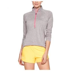 Under Armour - Women's Tech 1/2 Zip Twist - Sport Shirt -La Sportiva Store under armour womens tech 1 2 zip twist sport shirt detail 4