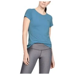 Under Armour - Women's UA Heatgear Armour S/S - Sport Shirt 8 Under Armour - Women's UA Heatgear Armour S/S - Sport Shirt -La Sportiva Store under armour womens ua heatgear armour s s sport shirt detail 3
